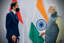 Presiden RI bertemu PM India Narendra Modi  bahas kesehatan-ekonomi