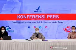 BPOM: Vaksin Sinopharm-Pfizer akan diizinkan  untuk anak 6-11 tahun