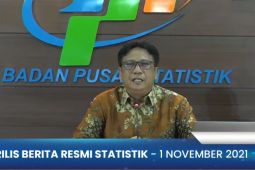 BPS catat nilai tukar petani naik 0,93 persen pada Oktober