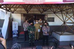 Panglima TNI dan Kapolri gelar pertemuan mempercepat vaksinasi di Aceh