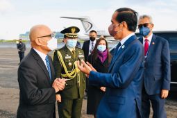 Presiden Jokowi melanjutkan lawatan ke Abu Dhabi