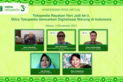 HUT ke-3 Mitra Tokopedia: Penghasilan 9 dari 10 pegiat usaha tradisional naik pesat