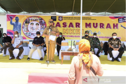 Pemprov dan Korem 133 gelar pasar murah di Kabupaten Gorontalo