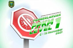 Kota Madiun mulai terapkan PPKM level 1