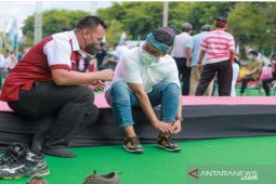 Pemkab Pamekasan manfaatkan ajang MTQ Jatim untuk pasarkan sepatu batik