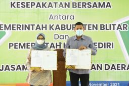 Pemkot Kediri dan Pemkab Blitar jalin kerja sama pengembangan daerah