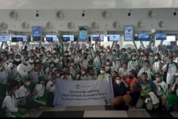 Rombongan atlet Peparnas  Sumut tiba di Papua