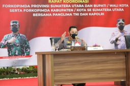 Kapolri ingatkan Sumut antisipasi lonjakan COVID-19 saat "Nataru"