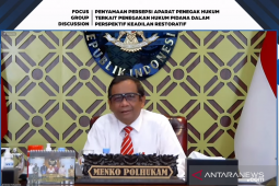 Mahfud MD sebut sinergitas penting dalam penerapan keadilan restoratif