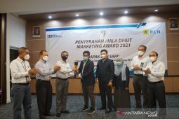 PLN UP3 Bangka Sabet Gold Winner dalam Ajang Marketing Award 2021