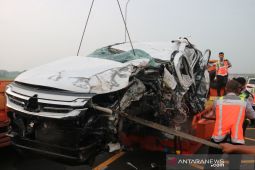 Ini hasil olah TKP kecelakaan mobil Vanessa Angel