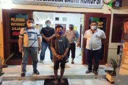 Curi besi di gudang PT WK diciduk Polres Tebing Tinggi
