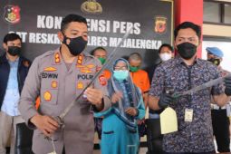 Lima pencuri yang tak segan lukai korbannya ditangkap Polres Majalengka