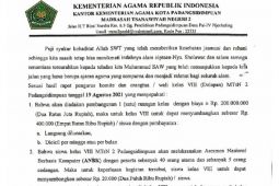 Orangtua siswa MTs Negeri 2 Padangsidimpuan pertanyakan sumbangan pembangunan kelas baru