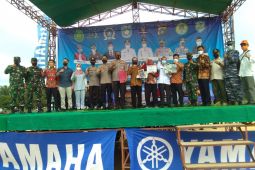 Dua desa di Bangka Barat tuntaskan vaksinasi COVID-19