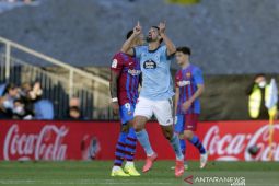 Barca buang keunggulan tiga gol dan ditahan imbang Celta Vigo