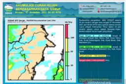 Kaltim berpotensi hujan lebat dan angin kencang