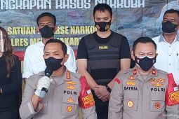 Polisi bekuk lima pencurian besi proyek kereta cepat