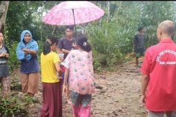 Bayi usia satu bulan ikut ngungsi akibat banjir