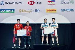 Peringkat Leo/Daniel melejit setelah jadi "runner-up" Hylo Open