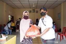 Vaksinasi Gotong Royong PT Timah Sasar  Warga Desa Benteng Kota