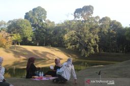 Kolam Telago Rajo Muara Jambi  tetap terawat hingga kini
