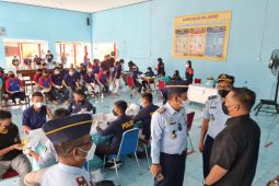 Polda dan Kemenkumham Jambi gelar vaksinasi di lapas