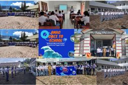 BMKG Go to School edukasi dini tentang potensi kebencanaan di Tarutung