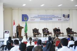 Sekdako buka bimtek ujian dinas dan penyesuaian ijazah PNS Tebing Tinggi