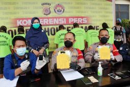 Polisi tangkap tujuh pengedar narkoba, dua kilogram sabu-sabu diamankan