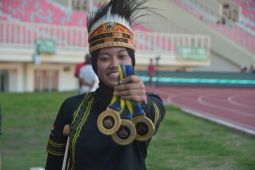 Nina Gusmita sumbang tiga medali emas untuk Sumut di Peparnas Papua