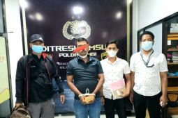 KLHK dan Polisi Jambi gagalkan perdagangan sisik trenggiling