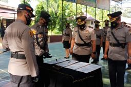 Kapolres Langkat pimpin sertijab, ini nama-namanya