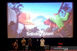 Video animasi "Sabda Alam" karya SMK RUS diputar di Balinale