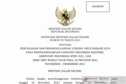 Mendagri: Peserta IBF-2021 di Bali wajib karantina 3-5 hari