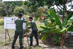 Vila anggota dewan di hutan lindung , Polhut pasang plang
