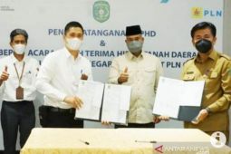 Pemkab Kukar hibahkan tanah ke PT PLN guna penuhi listrik masyarakat