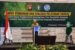 Pemprov Kalbar gelar evaluasi pelayanan di Samsat