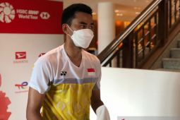 Indonesia Masters 2021, Tommy Sugiarto gagal atasi tekanan Momota