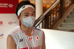 Kento Momota rebut gelar juara Indonesia Masters 2021 setelah kalahkan Antonsen