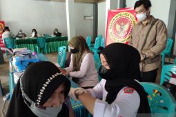 Warga Gorontalo Utara antusias ikut vaksinasi digelar BIN