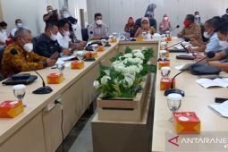 DPRD Bangka studi kerja di BAPPEDA Palembang