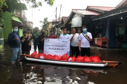 PLN pulihkan listrik terdampak banjir di Kalbar