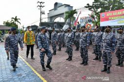 TNI Angkatan Laut siaga bantu penanganan banjir di Kalsel
