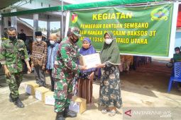 Kodim 1314 Gorontalo Utara gelar baksos 3T