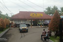 Unjuk rasa di Kantor BPN Lebak berlangsung aman dan tertib