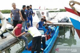 KM Sabang terbakar di perairan Selat Nasik Belitung