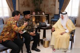 Menag sampaikan kesiapan pemberangkatan jamaah umrah kepada Gubernur Makkah