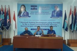 Ketua dan pengurus DPD Partai Demokrat Kalbar dilantik AHY secara virtual