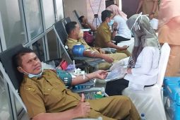 BNNP dan Dinas Pengairan Aceh himpun 131 kantong darah